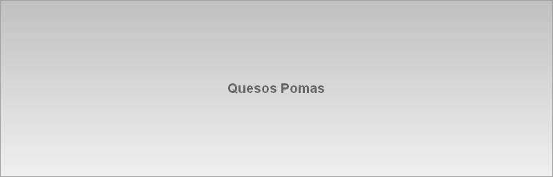 Quesos Pomas